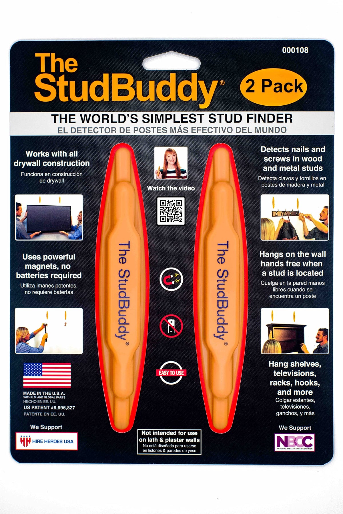 The StudBuddy's USA-made construction supports durable, long-term use.