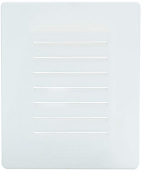 White box with grill matching studs, ready for compact cabinet fit.