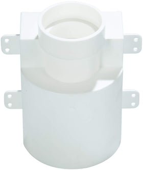 Studor recessed box integral test cap enables quick valve verification.