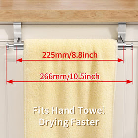 STWWO added hanging design provides space for oven mitts and dish towels.