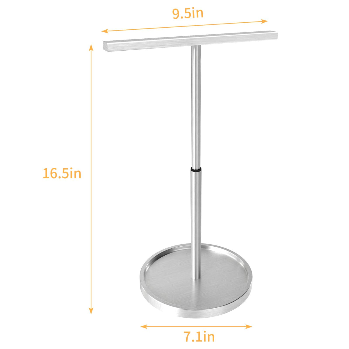 STWWO hand towel holder stand ready for daily countertop use.
