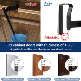 STWWO 16mm-diameter towel bar for sturdy support of towels