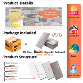 StyloVue grout-look edges providing realistic tile lines without grout