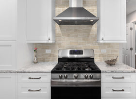StyloVue tiles feature realistic grout-look thanks to slot-edge design.