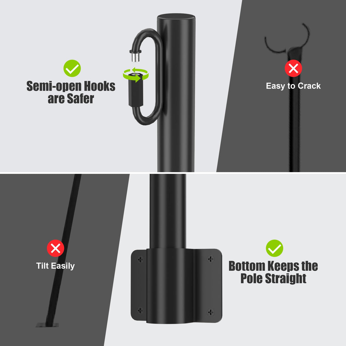 Suchtale clip-and-bracket setup keeps wires secure and tidy.