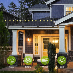 Suchtale outdoor posts ideal for patios and cafes with flexible mounting.