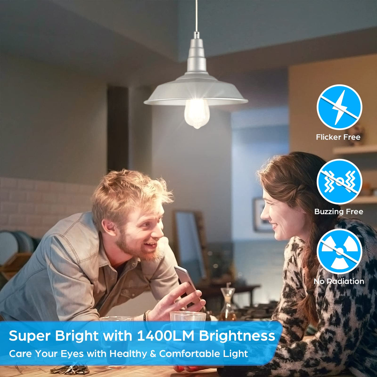 Sucolite 4000K daylight white light for clear, natural-looking colors.