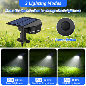 Sucolite 59-led bright spot light for clear pathway lighting.