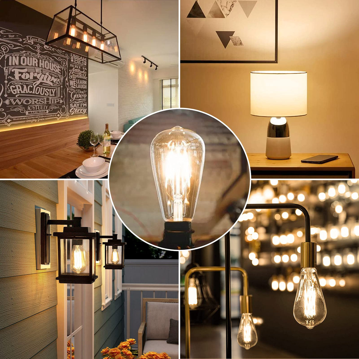 Sucolite long-life antique-style bulb rated over 25,000 hours