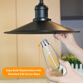 Sucolite low-flicker clear-glass LED bulb for comfortable eyes