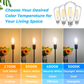 Sucolite non-dimmable bulbs provide stable, flicker-free lighting for focus work.