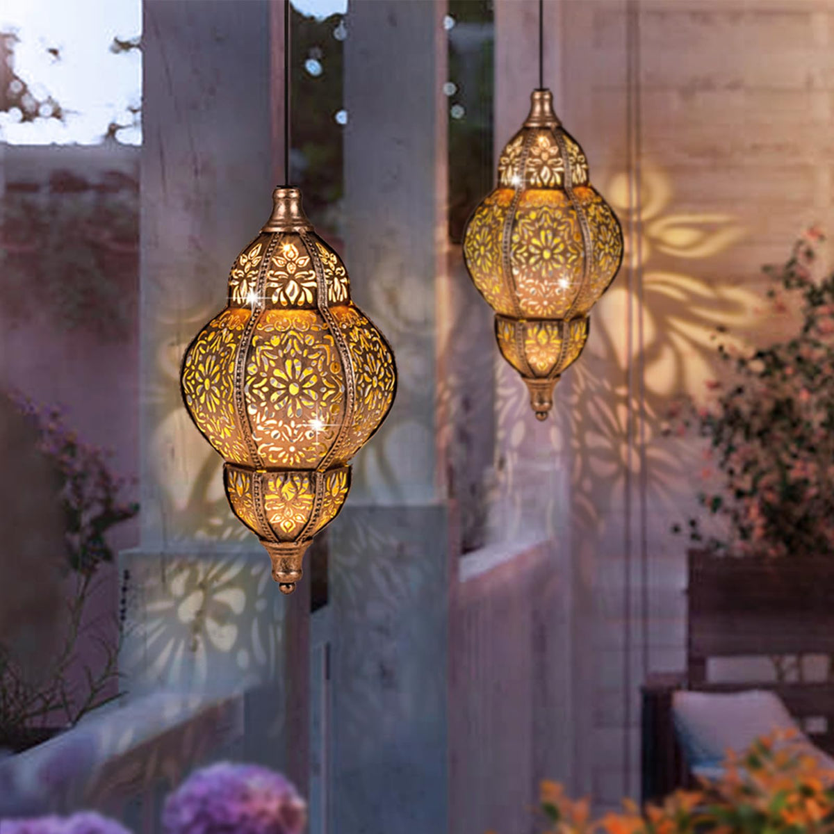SUCUY Mother's Day gift lantern adds warmth to any garden