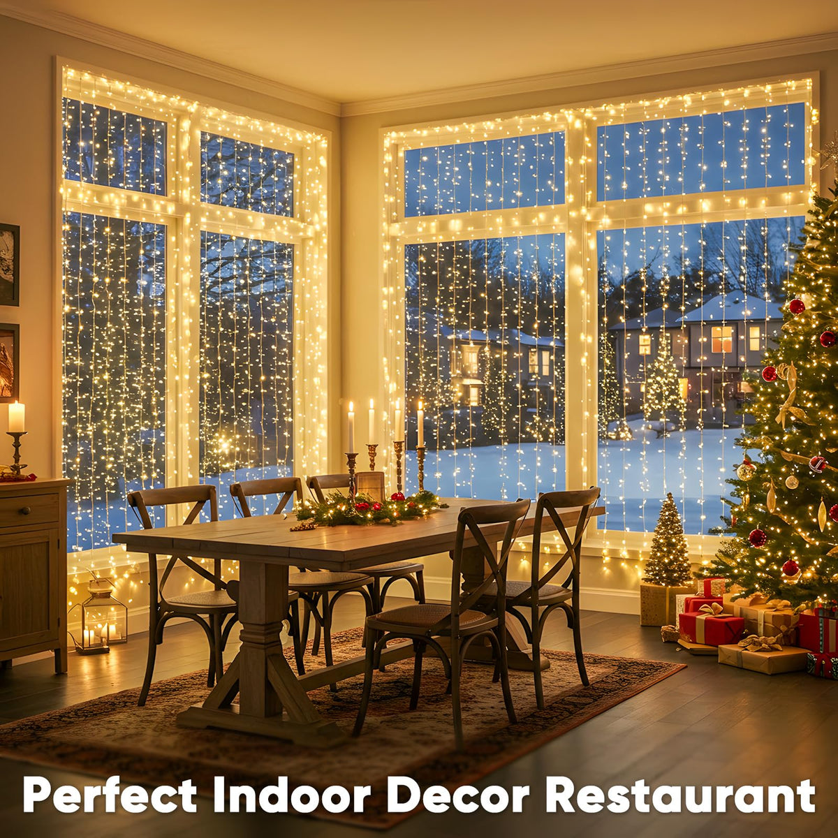 suddus curtain lights with timer automate daily ambiance