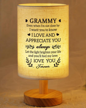 SUEHHYY Grammy linen shade closeup shows elegant texture and soft light.