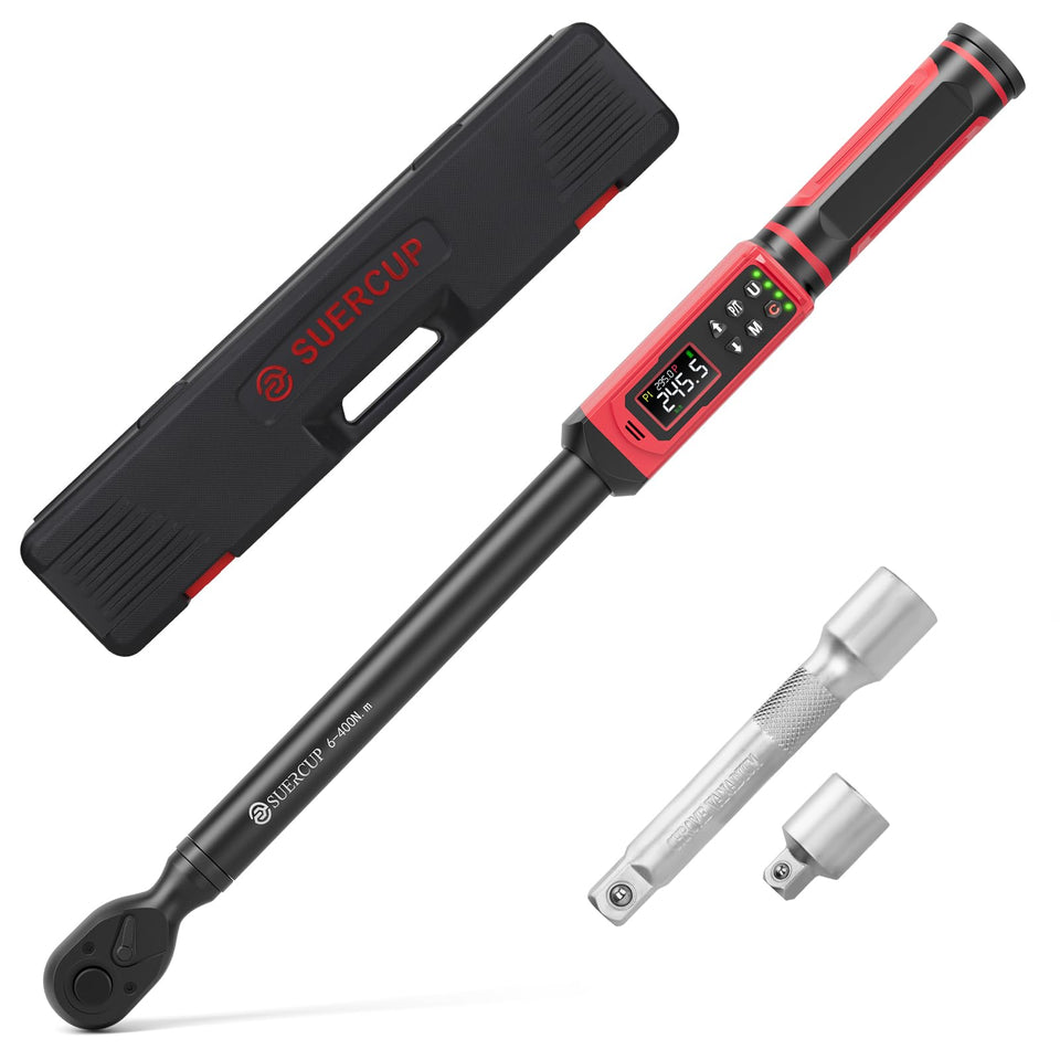 SUERCUP digital torque wrench display with backlight for easy reading