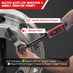 SUERCUP real-time track/peak mode shows current torque for live adjustments.