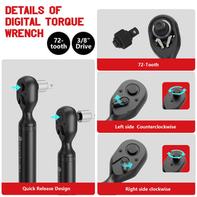 SUERCUP unit switching lets you toggle five measurement units easily.
