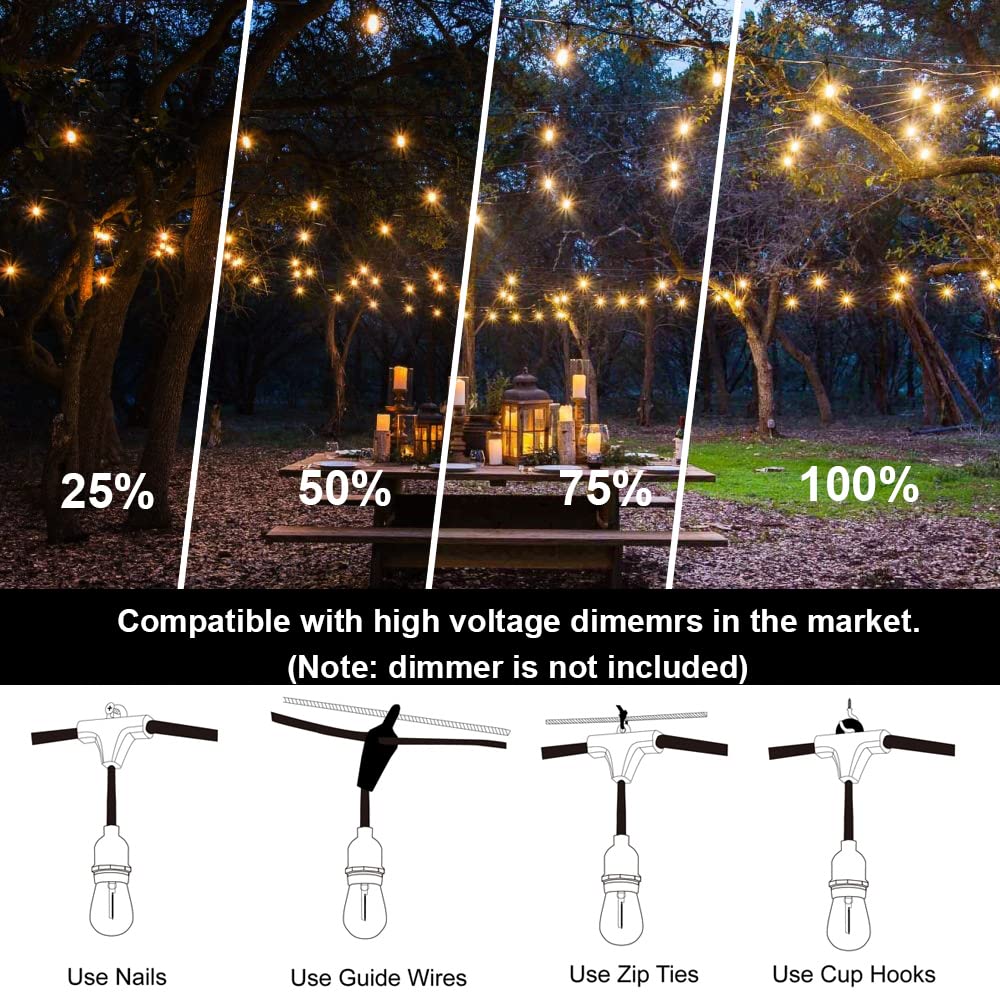 SUFEIMAS IP65 weatherproof design withstands rain and wind