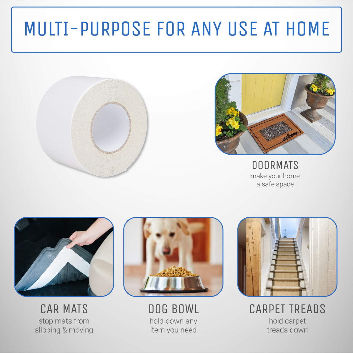 Sugarman Creations compatible with hardwood, tile, and stone for secure adhesion.