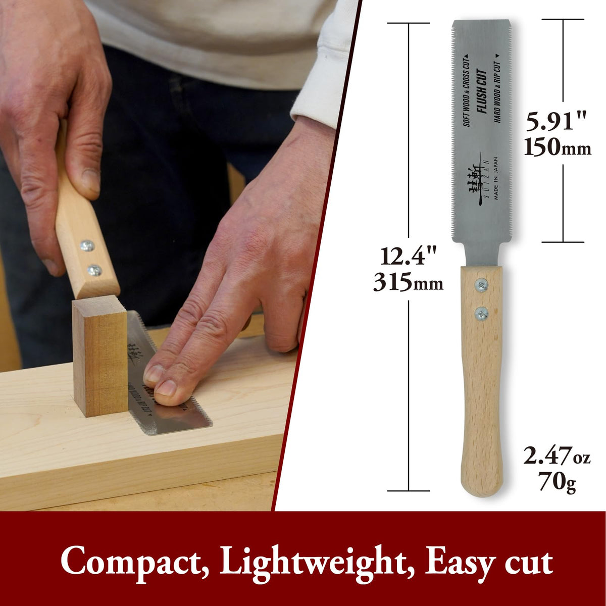 SUIZAN replaceable blade system extends tool life.