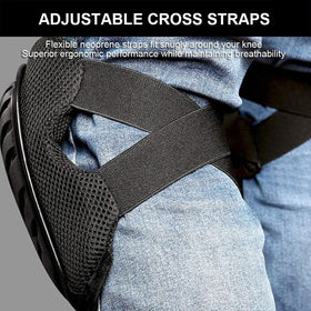 SUJAYU Work Knee Pads reinforced stitching for durability