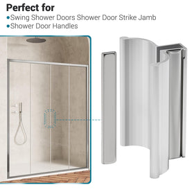 SUKABU tool-free installation magnetic door handle in use