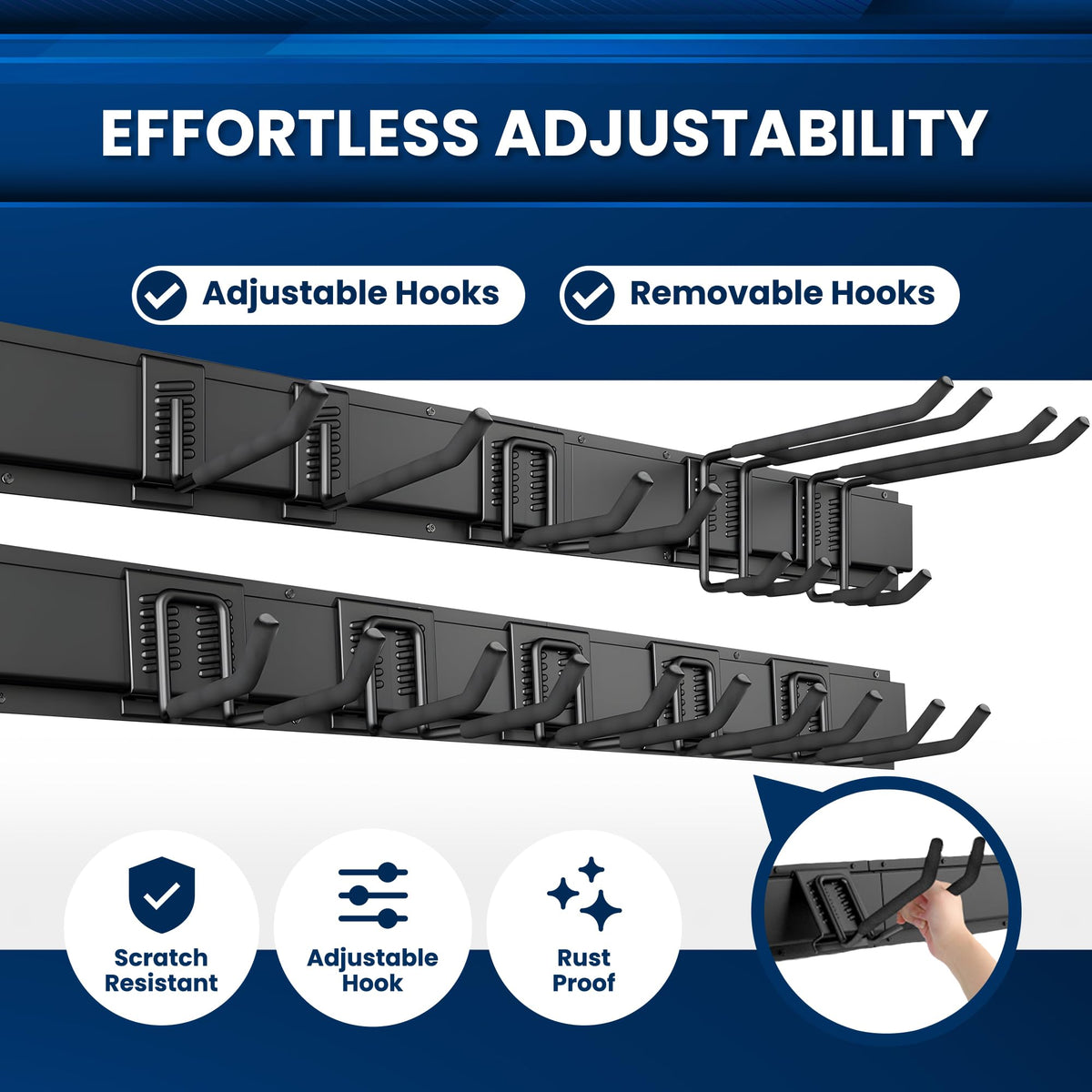 SUKIZZ easy-install wall-mount kit with included hardware saves setup time.