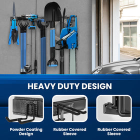 SUKIZZ wall-mount tool rack rails displayed for flexible storage options.