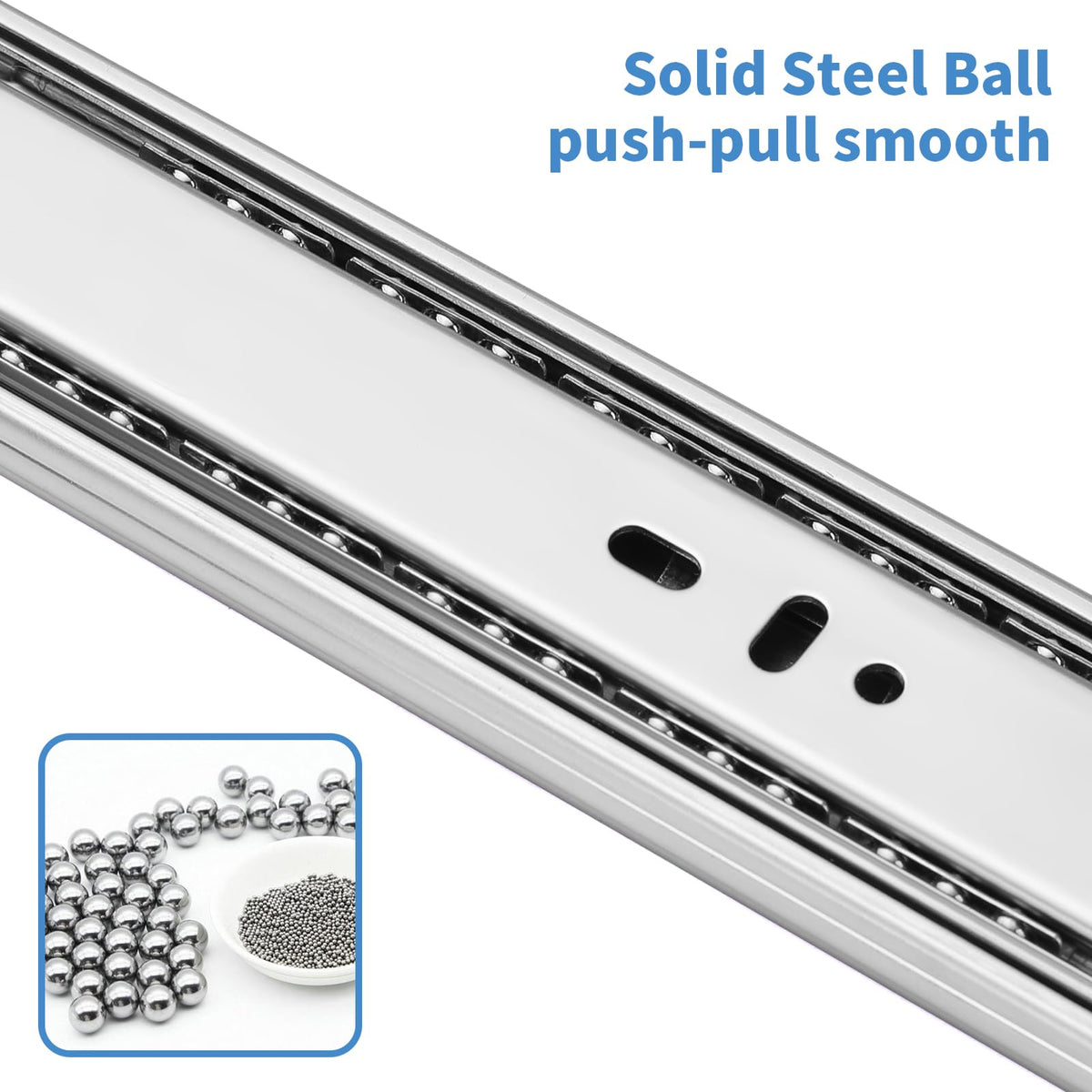 Sulawskys 12-inch rails fit many cabinets from kitchens to wardrobes.