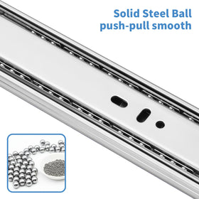 Sulawskys 12-inch rails fit many cabinets from kitchens to wardrobes.