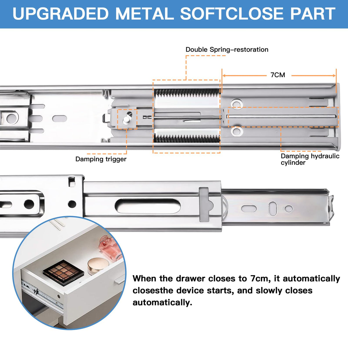 Sulawskys full-extension slide delivers complete access with smooth ball bearing