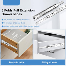Sulawskys four-pair set provides durable drawer rails for upgrades.