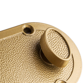 Two brass keys included with SUMBIN deadbolt for convenient access