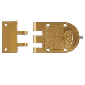 Close-up of SUMBIN keyway with zinc cylinder and KW1 keys