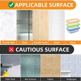 Summerbrite XL works on multiple surfaces for flexible hanging.