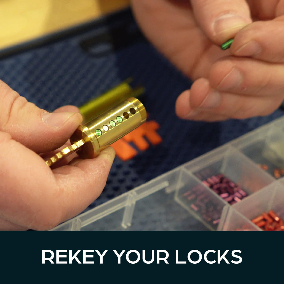 SUMMIT DOORWARE 50 master pins illustrate adaptable configurations for secure master-key setups.