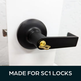 SUMMIT DOORWARE easily customizable blank for locksmiths and DIY key making