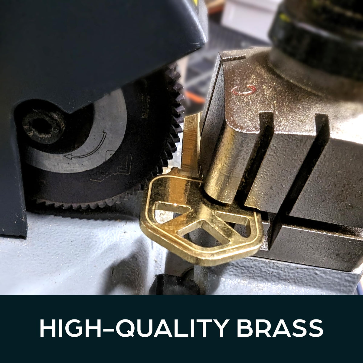 SUMMIT DOORWARE Kwikset key blanks durable-brass for long-lasting reliability.