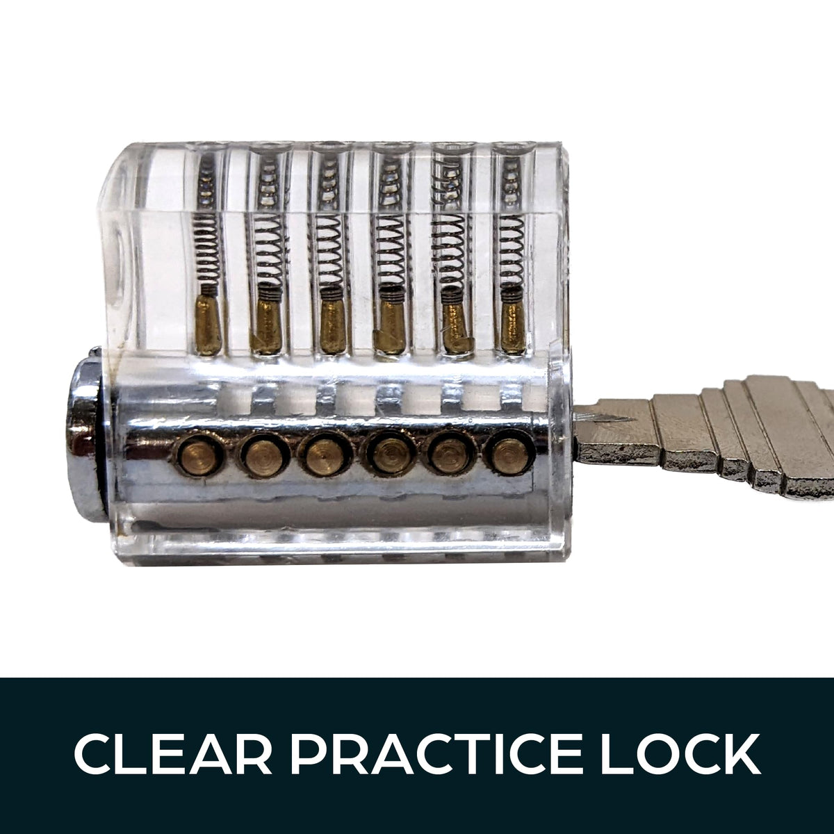 SUMMIT DOORWARE transparent lock with SC1 keyway for authentic training