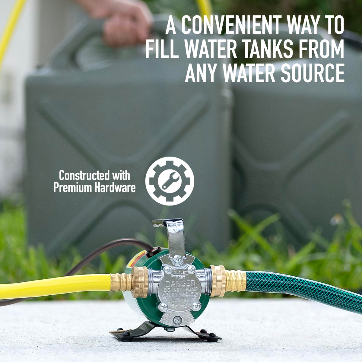 SumpMarine aquarium water transfer setup demonstrates multi-use capability.