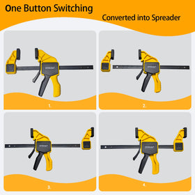 Sunbaba clamps in packaging for organized storage and transport