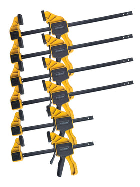 Sunbaba 12inch clamps set of four offering strong glue-up support