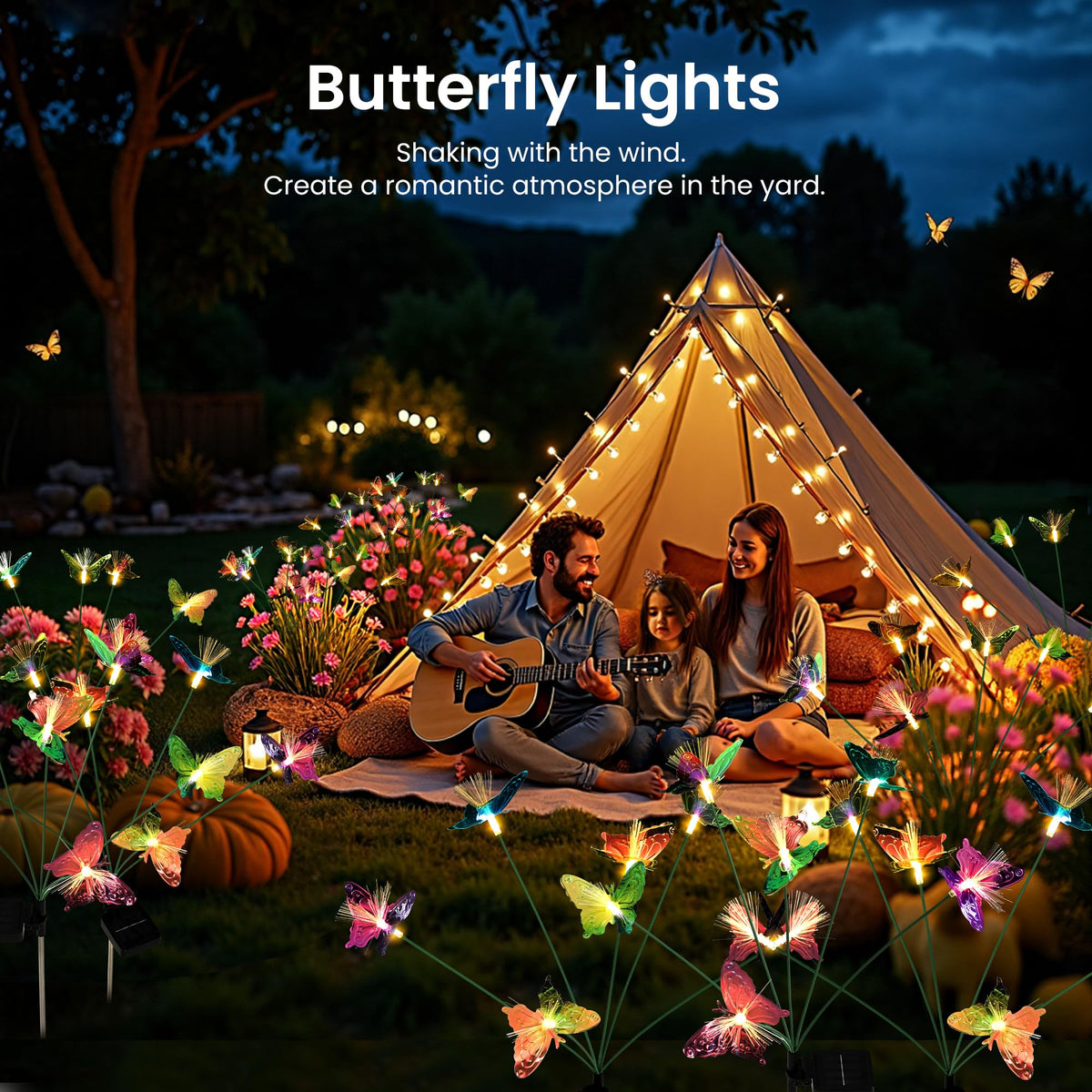 SUNCKET soft-glow pathway lights create a cozy ambience for outdoor entertaining