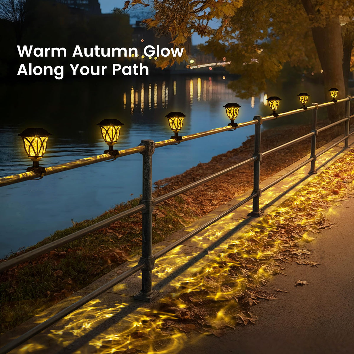 SUNCKET yard pathway light provides gentle illumination for safety and ambience.