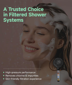 SunCleanse high-pressure rinse demonstrates strong cleaning power at low water pressure.