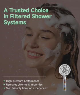 SunCleanse high-pressure water-saving technology enhances rinse power