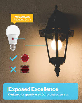 Sunco Lighting 10-pack outdoor bulbs providing consistent illumination across spaces