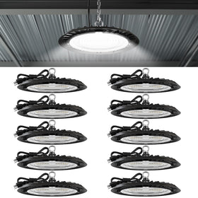 Sunco UFO High Bay 150W delivers bright warehouse illumination