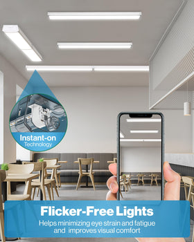 Sunco 5000K daylight delivers true-color visibility for garages and workshops