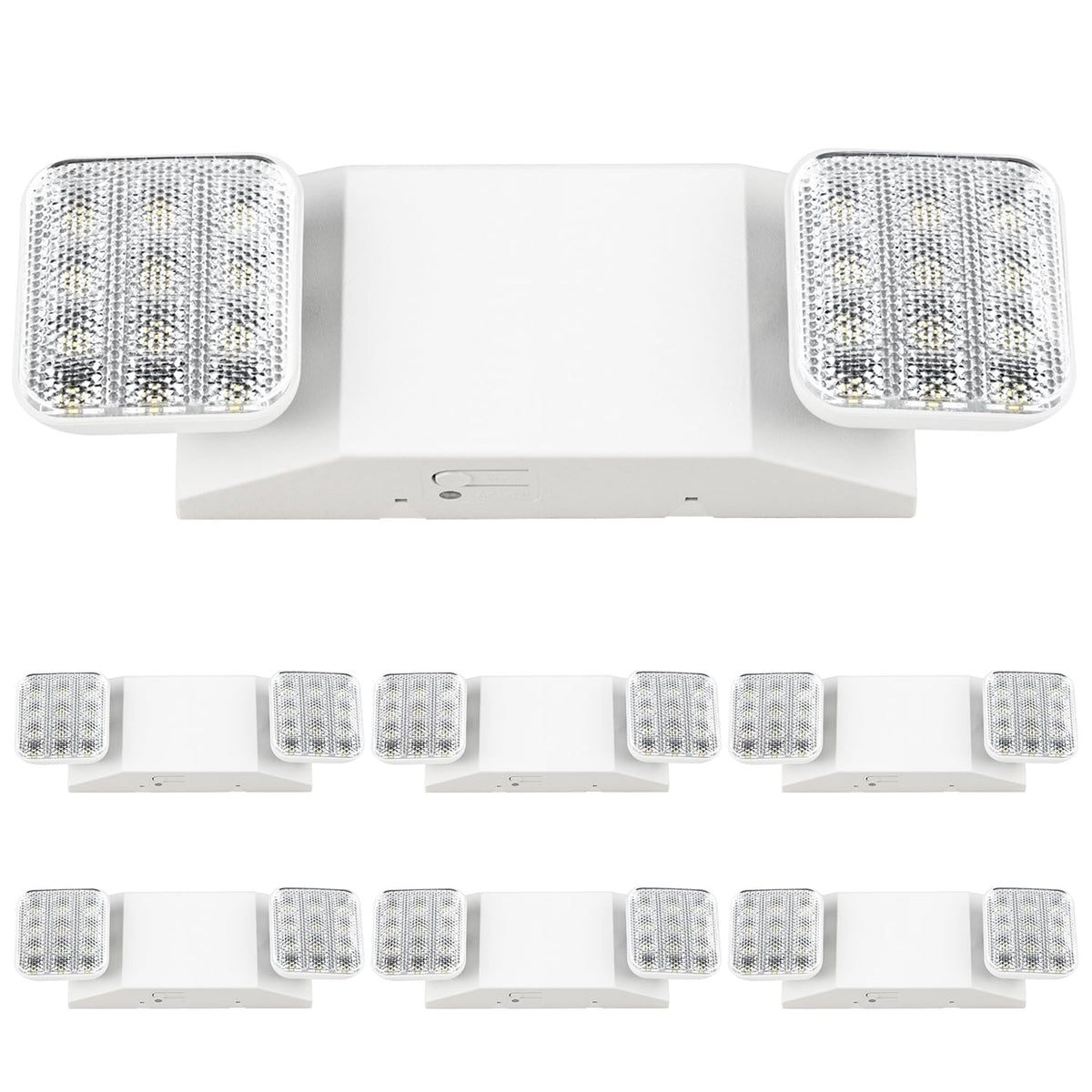 Sunco emergency lights wall-mounted for reliable hallway visibility during outages.